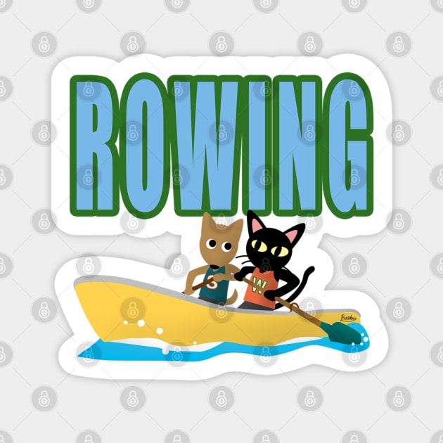 Rowing Sticker by BATKEI